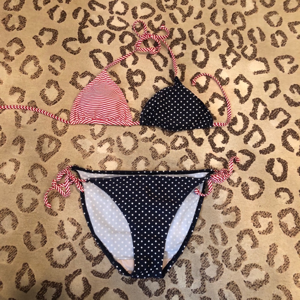 America flag bikini